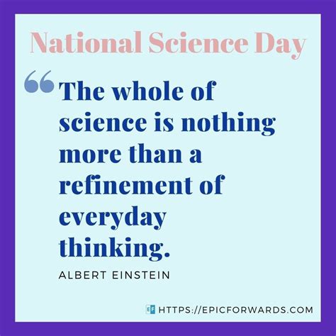 National Science Day India: Quotes & History - Epic Forwards