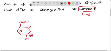SOLVED:The term anomers of glucose refers to [2006] (a) isomers of ...