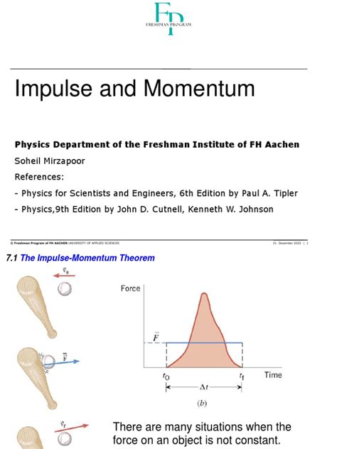 Impulse and Momentum | PDF