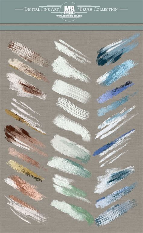 Oil Paint Photoshop Brushes Free - pic-bugger