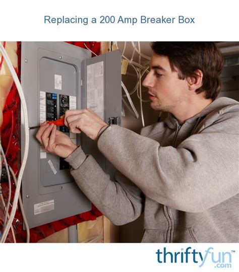 Install 200 Amp Breaker Box