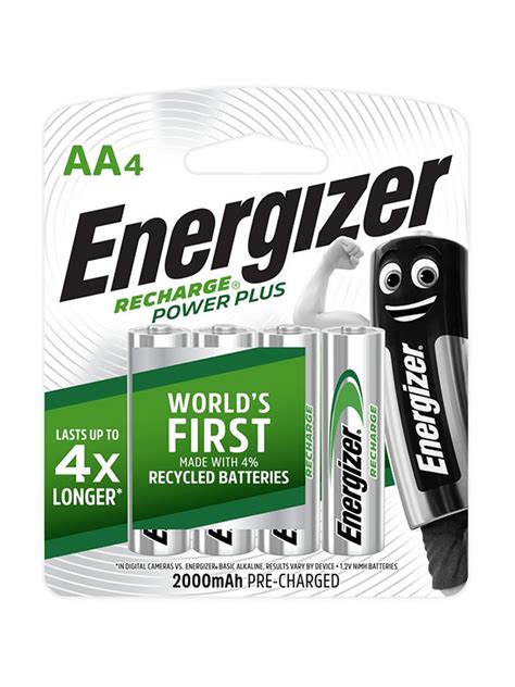 ENERGIZER RECHARGE® POWERPLUS AA BATTERIES - Energizer-Philippines