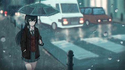 Anime Rainy Day Wallpapers - Top Free Anime Rainy Day Backgrounds ...