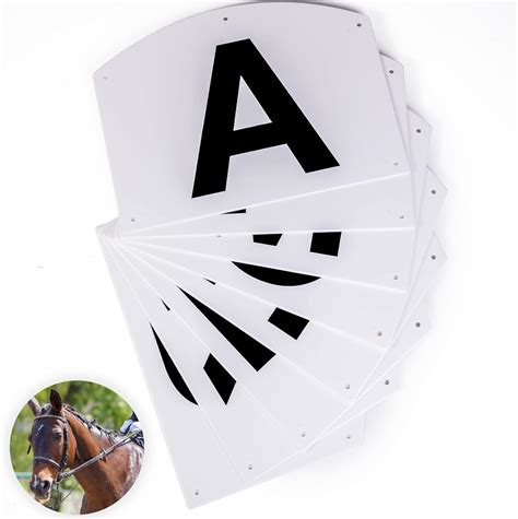 Amazon.com: Soaoo 8 Pcs Wall Mount Dressage Markers Arena Dressage ...