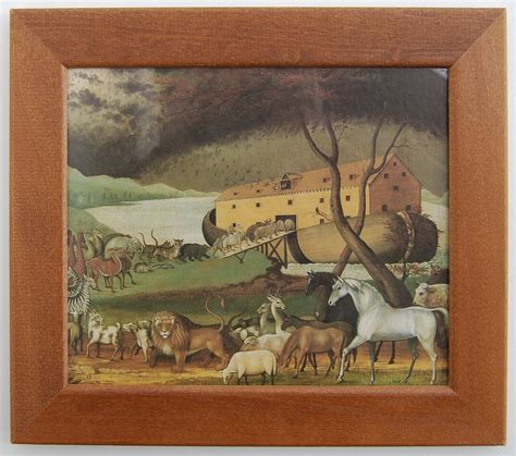 Vintage Framed Print Noah's Ark Picture by Edward by suzincolo