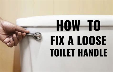 Toilet Handle Loose - Troubleshooting & How to Fix - Toiletseek