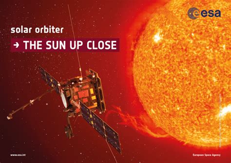 ESA Science & Technology - Solar Orbiter mission poster