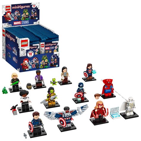 LEGO Minifigures Marvel Studios 71031 Building Toy for Fans of Super ...