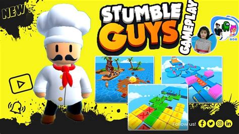 STUMBLE GUYS FUNNY GAMEPLAY [STUMBLE GUYS NEW UPDATE 2021] | Fun online ...