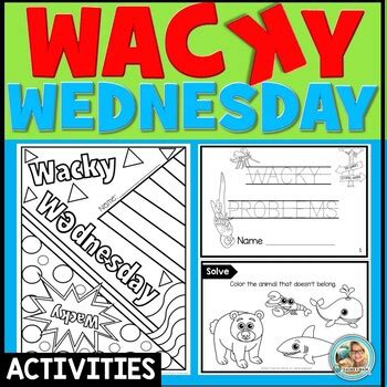 Wacky Wednesday Activities | Companion for Read Across America | Dress ...