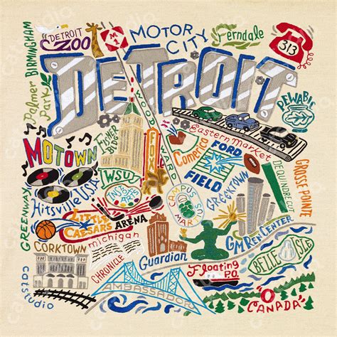 Detroit Fine Art Print | Michigan Collection by catstudio – catstudio