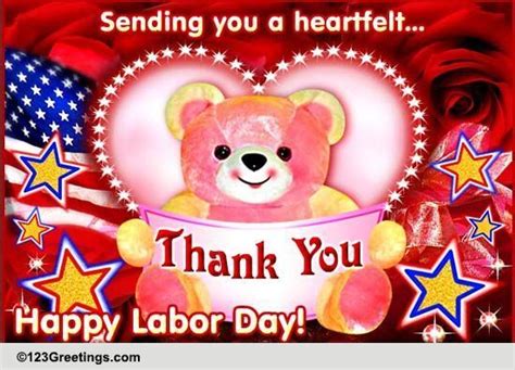 Labor Day Thank You Cards, Free Labor Day Thank You eCards | 123 Greetings