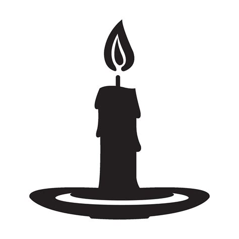 candle icon logo vector design template 37204686 Vector Art at Vecteezy