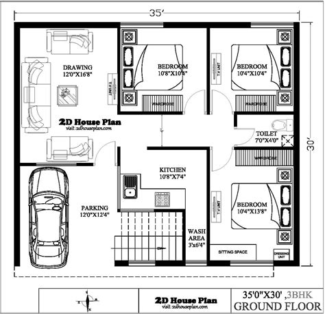 3 Bedroom House With Plans | www.resnooze.com