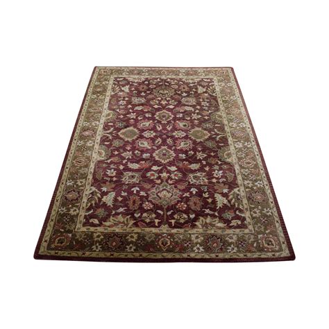 75% OFF - Pottery Barn Pottery Barn Garnet Persian Rug / Decor