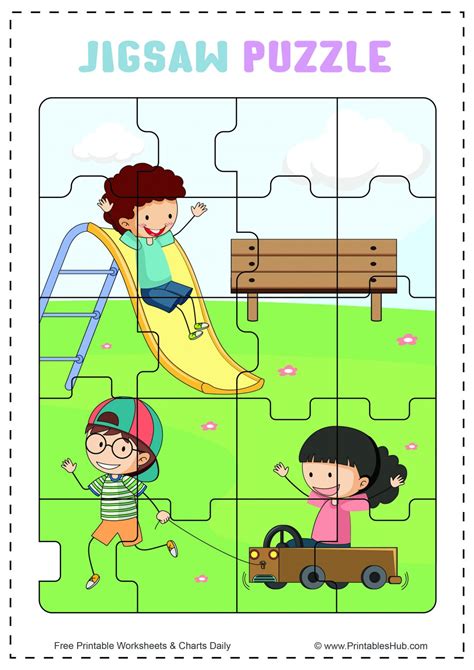 Free Jigsaw Puzzle Printables For Kids