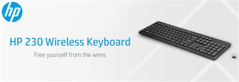 Buy HP 230 Refurbished Wireless Keyboard Black - tpstech.in