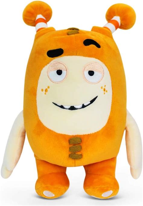 Oddbods Slick Soft Stuffed Plush Toys — for Boys and Girls — Orange (12 ...