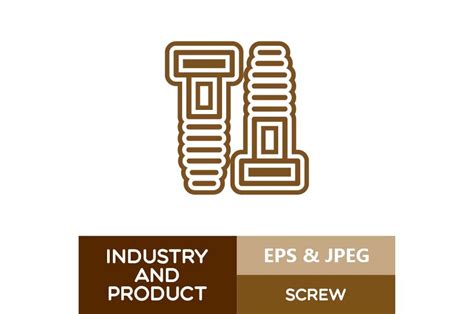 Industry & Product - Screw Graphic by beldonbenediktus · Creative Fabrica