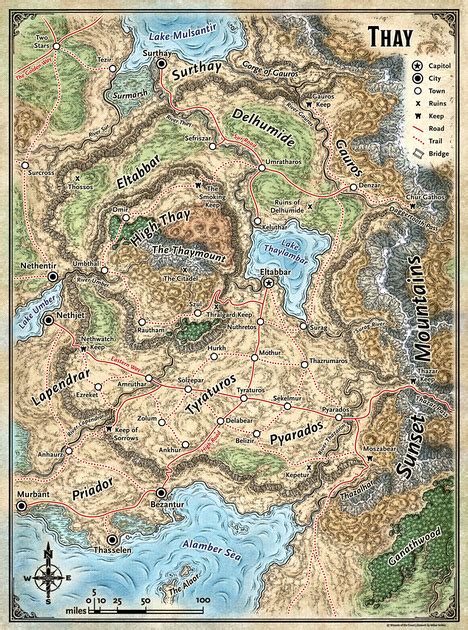 Map of faerun | RPGnet Forums