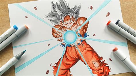 Goku Ultra Instinct How To Draw Artstation Goku Mastered Ultra | The ...