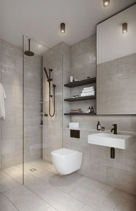 Minimalist Shower Design