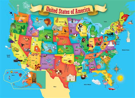 United States Map Printable Puzzle New Us Geography Map States Best ...