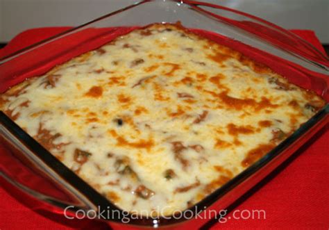 Refried Bean Casserole | Bean Recipes | Cooking and Cooking