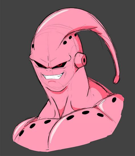 Super buu sketch by RedBone44Z on DeviantArt