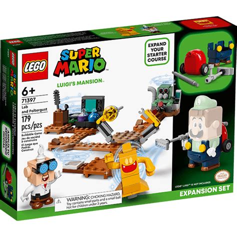 LEGO® Super Mario™ 71397 Luigi’s Mansion™ Lab and Poltergust Expansion ...