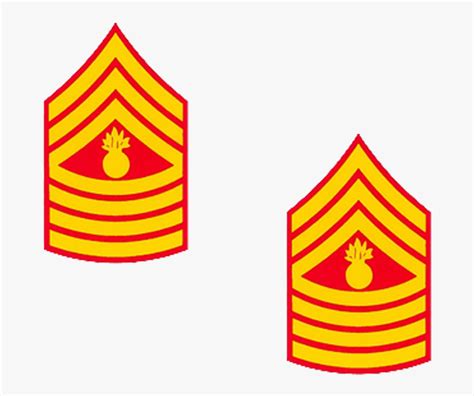 Usmc Master Gunnery Sergeant Insignia , Free Transparent Clipart ...