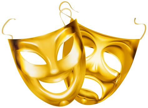 Theatre Symbol, Theater Mask Tattoo, Theatre Masks, Image Transparent ...