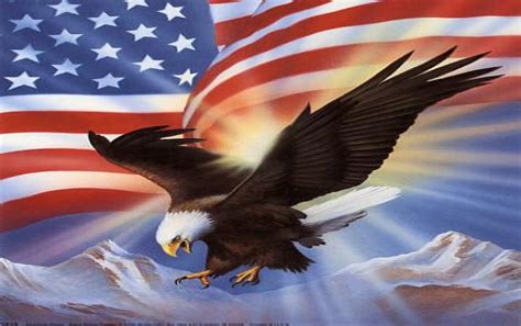 American Flag Eagle Wallpaper - WallpaperSafari