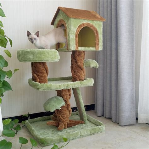 15 Cute Indoor Cat Towers That Look Like Real Trees (And Where to Buy ...