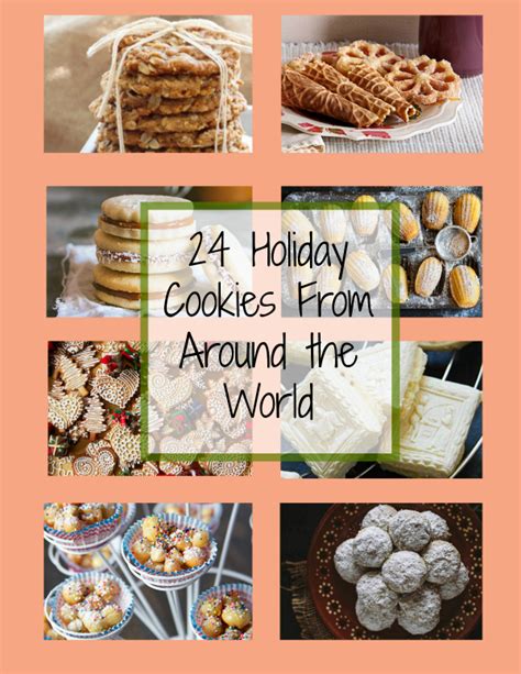 24 Holiday Cookies From Around the World