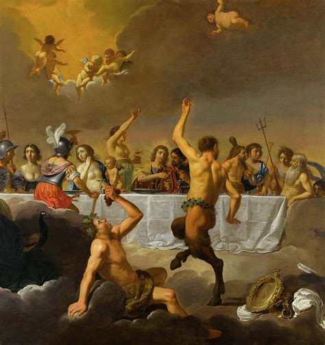 The Feast of the Gods Painting by Jan van Bijlert - Fine Art America