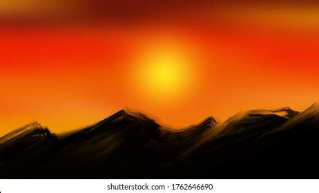 Desert Background Illustration Camel Stock Illustration 2010170309 ...