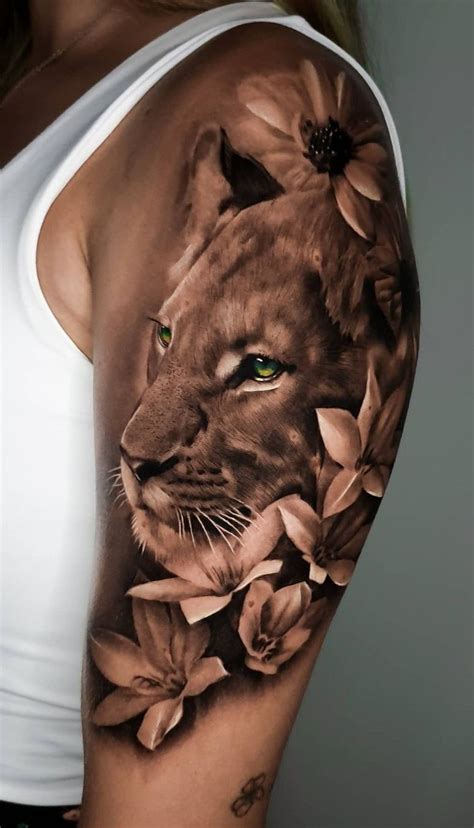 Lioness And Lion Tattoo - Printable Calendars AT A GLANCE