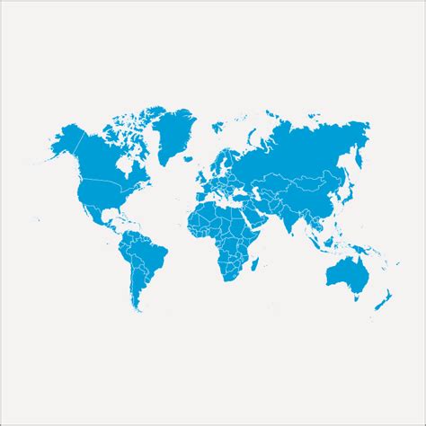 The Best World Map Simple Image Ceremony – World Map With Major Countries