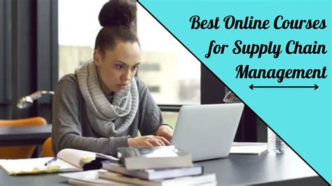 Best Online Courses for Supply Chain Management