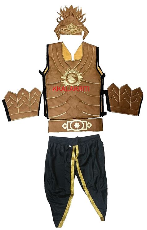 Buy Kkalakriti Bahubali Fancy Dress Costume for Kids ( Color :- Brown ...