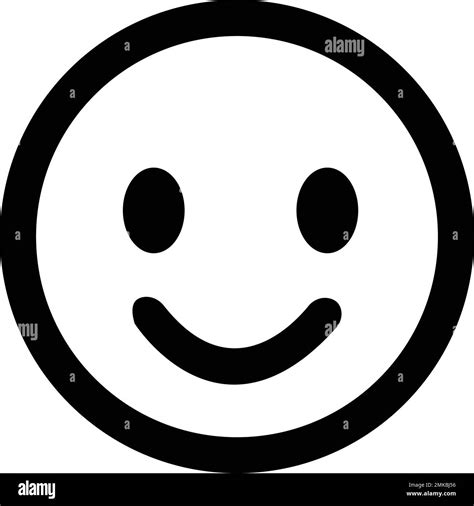 Smiley Face, Happy positive emoji icon. positive facial expression ...