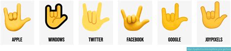 Emoji Hand Symbols