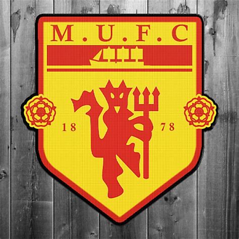 Redesigned Manchester United Crest