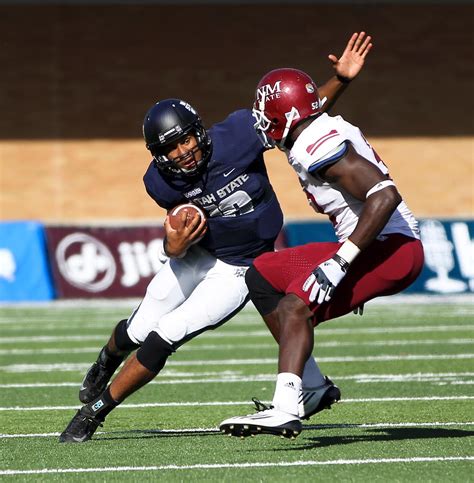 Aggie football becomes post-season eligible with win over NMSU - The ...