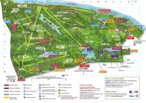 Kew Gardens Map - Explore Royal Botanic Gardens in Richmond, Surrey