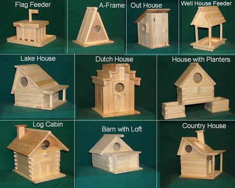 10 Kits Wood Bird House Kit Collection - Etsy