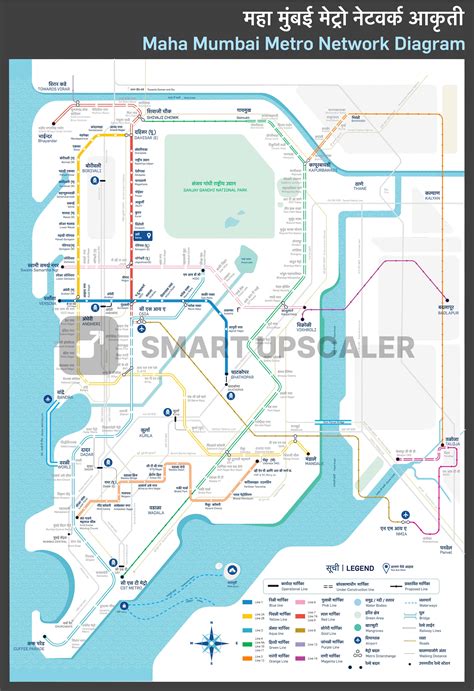 High resolution (near 8K) map of Mumbai Metro network, sorry for the ...