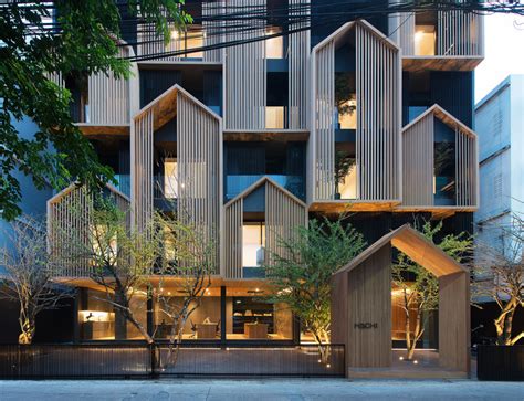 HACHI 酒店式公寓，立面如同垂直村落 / Octane architect & design | ArchDaily