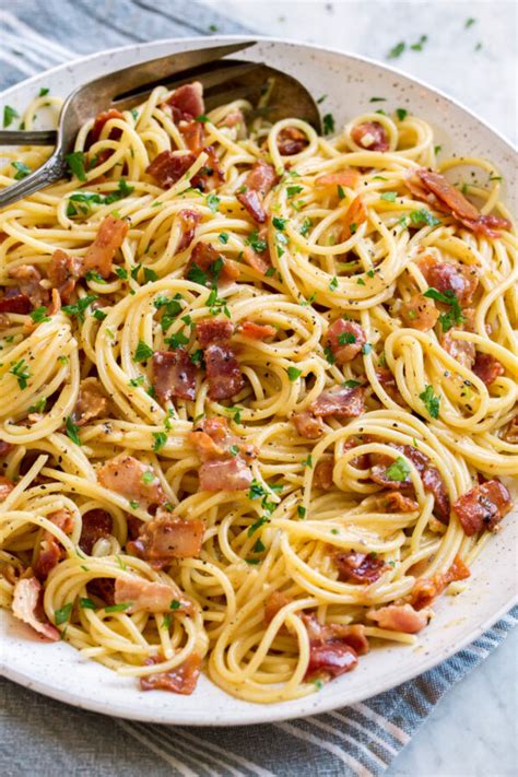 Pasta Carbonara - Cooking Classy